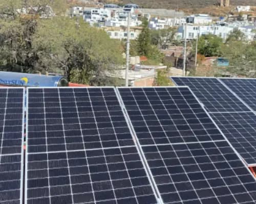 Sistema Fotovoltaico, Colonia el Mayorazgo